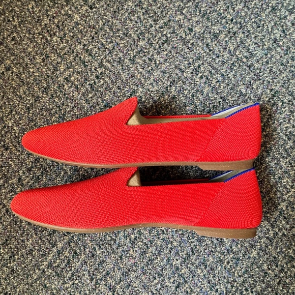 Rothys Poppy Almond Toe Loafers Size 8 - Picture 4 of 4